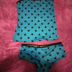 Blue cami set NWT